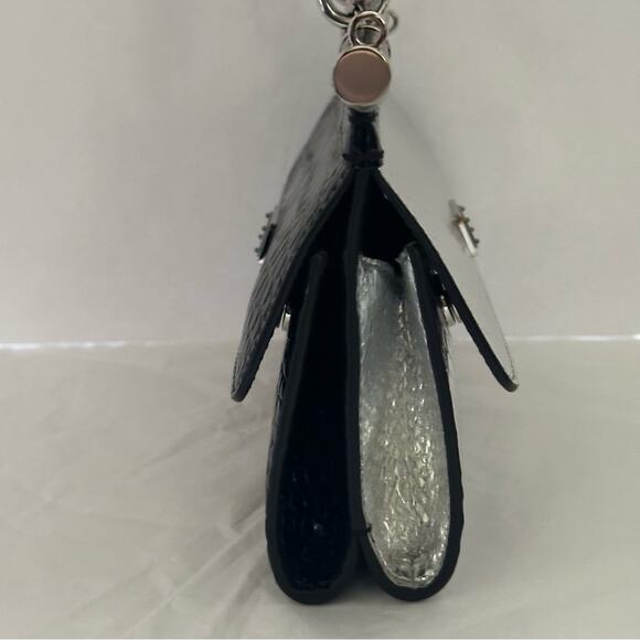 Dolce & Gabbana Sicily Double-face Top-Handle Bag Black & Sliver Small - Picture 7 of 12